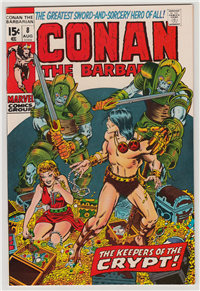 CONAN THE BARBARIAN  #8     (Marvel, 1971)