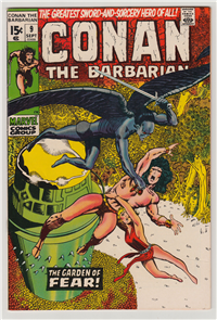 CONAN THE BARBARIAN  #9     (Marvel, 1971)