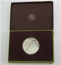 Belle Creole 1845 Commemorative Medal   (Wittnauer Mint, 1973)