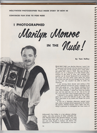 MODERN MAN ANNUAL Volume 5  (Publishers Development, 1959) Marilyn Monroe Nude