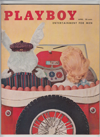 PLAYBOY  Vol. 4 No. 4    (HMH Publishing Co., Inc., April, 1957) Gloria Windsor
