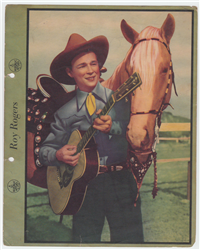Roy Rogers Playing Guitar Dixie Cup Premium