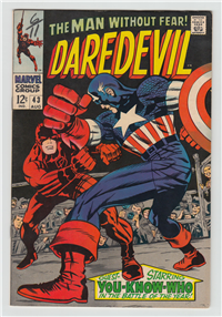 DAREDEVIL    #43     (Marvel, 1968)