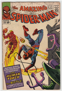 AMAZING SPIDER-MAN  #21     (Marvel, 1965)