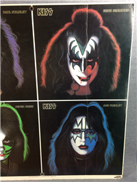 KISS Solo Albums 21" x 21" Double-Sided Promo Poster (Casablanca, 1978)
