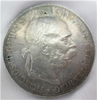 Austria 5 Corona Silver Coin KM-2807 1900-1907
