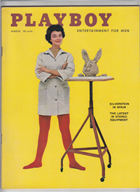 PLAYBOY  Vol. 6 No. 3    (HMH Publishing Co., Inc., March, 1959) Audrey Daston