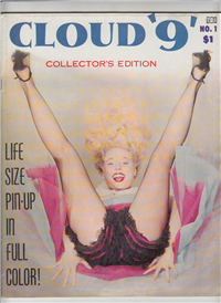 CLOUD 9  Vol. 1 #1    (Tower Publications Inc., 1959) Life Size Pin-Up