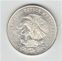 25 Pesos XIX Olympics Silver Coin  (Mexico, 1968)