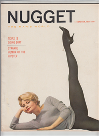 NUGGET  Vol. 3 #3    (Nugget, Inc., October, 1958) Mona Olssen, Fay Spain