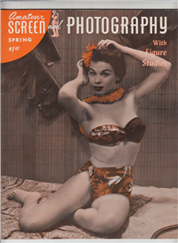AMATEUR SCREEN AND PHOTOGRAPHY Vol. 13 #3 (Camerarts Publishing, Spring, 1950s) 