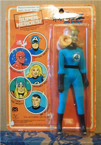 INVISIBLE GIRL  8'' Action Figure   (World's Greatest Super-Heroes!, Mego, 1972) 