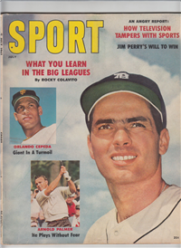 SPORT Vol.  32 #1    (MacFadden,  July,  1961) Rocky Colavito, Orlando Cepeda, Arnold Palmer