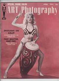 ART PHOTOGRAPHY  Vol. 4 #10-46    (George E. von Rosen, April, 1953) Lilly Christine