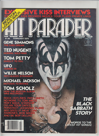 HIT PARADER  #175    (Charlton Publications, Inc., February, 1979) KISS