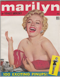 MARILYN BY SIDNEY SKOLSKY  (Dell, 1954) 
