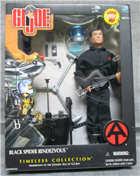BLACK SPIDER RENDEZVOUS Action Figure   (G.I. Joe Timeless Collection, Hasbro, 2002) 